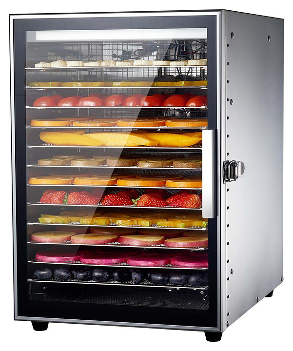 Сушилка для овощей и фруктов Airhot FD-12 GLASS-B