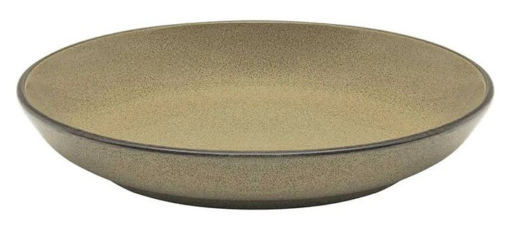 Тарелка суповая Oxford FLAT Shape OCRE  141357 20,5 см