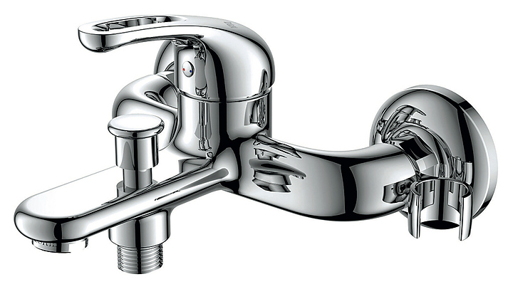 Смеситель для ванны с душем D&K Rhein Eucharius DA1373201 хром