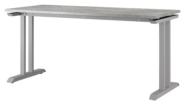 Стол офисный КОБОР T-180/80 aluminum/chicago