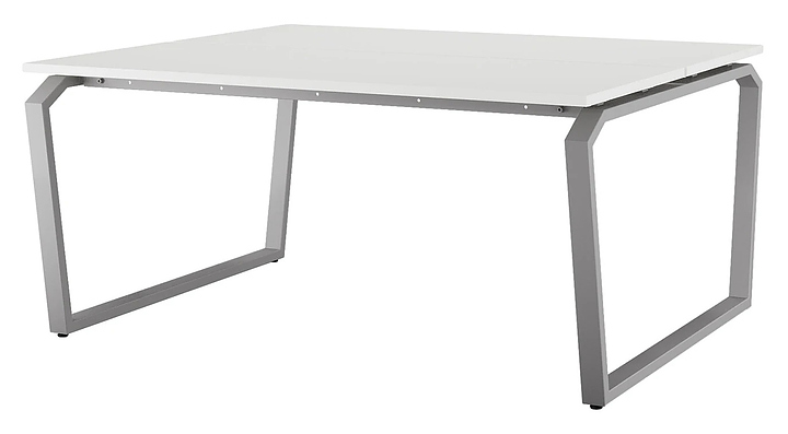 Стол офисный КОБОР TB/2-80/120 aluminum/premium