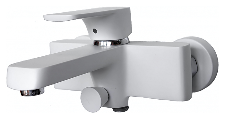 Смеситель для ванны с душем D&K Berlin Steinbeis DA1433226 белый