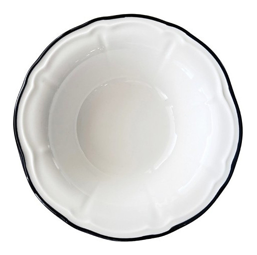 Соусник ID Fine Line Black FLY12KS10RIM 12 см