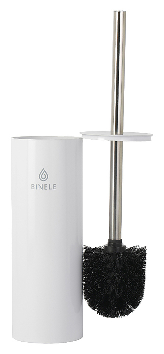 Ёршик настенный BINELE Lux BW01SW эмалированный, белый