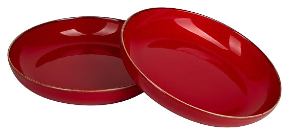 Набор салатников Porland Seasons POR0058 220 мм (2 предмета) красный