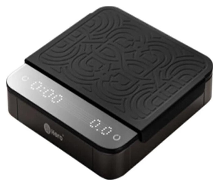 Весы бариста аккумуляторные ZeroHero Smart Scale 3.0 Pro (Pour-over) (2500 мА·ч 0,3-2000 г) черные
