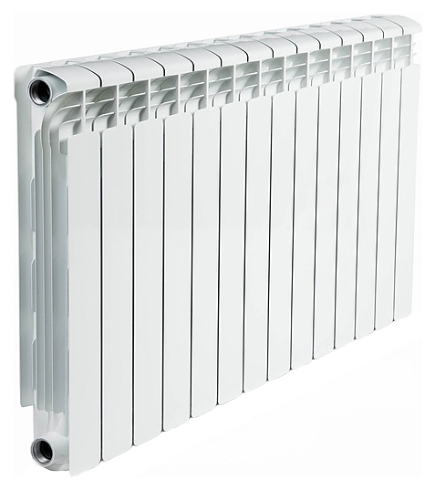 Радиатор Rifar Alum 500 (14 секций, боковое подключение)