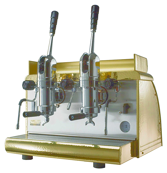 Кофемашина Victoria Arduino Athena leva 2 Gr латунь 220В