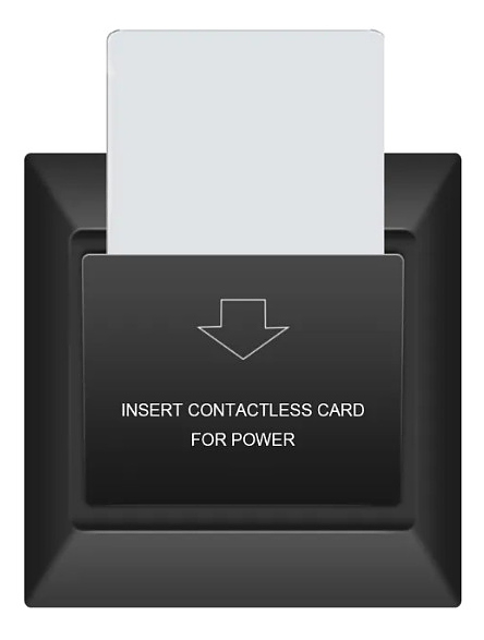 Энергосберегающий выключатель OZLOCKS SW-F01/A/MF черный