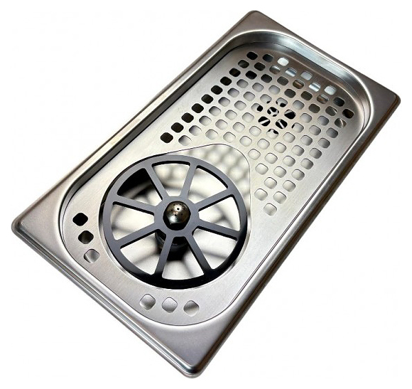 Ринзер для питчера Rinser 327x176x40, с сушильной сеткой и омывателем