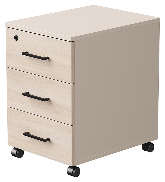 Тумба мобильная Everprof EVO кашемир, дуб Соната