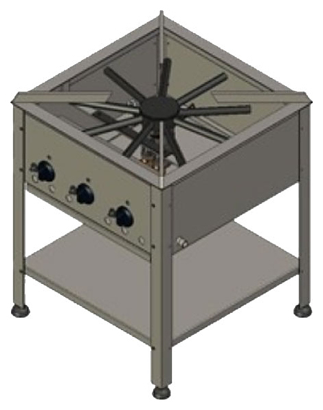 Плита-табурет газовая Вулкан GK1003 8931