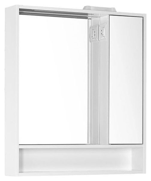 Зеркало Aquanet Коста 76 белое