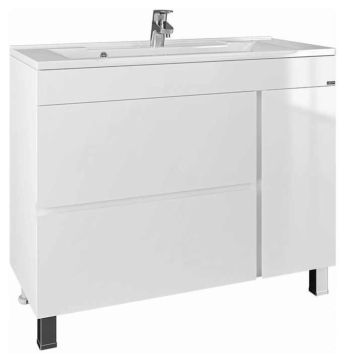 Тумба под раковину СаНта Марс 100 напольная