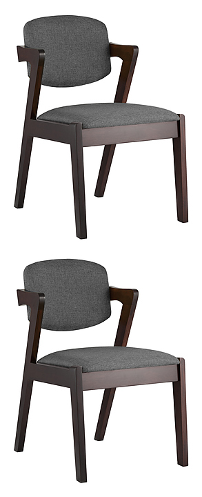 Стул Stool Group VIVA темно-серый 2 шт.