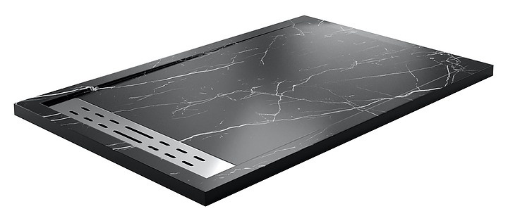 Поддон душевой Wasserkraft Neime 19T36 140х90 см, черный