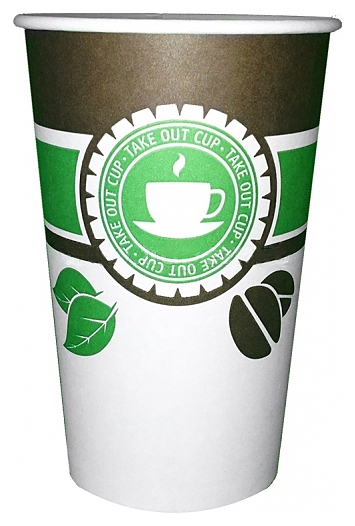 Стакан бумажный Классика-Опт 400 мл