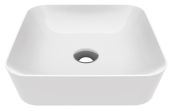 Раковина накладная Creavit Ultra UL040-00CB00E-0000 40х40 см, фарфор, белая