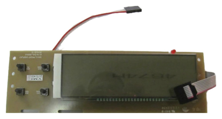 Плата индикации дисплея CAS SWN (front)