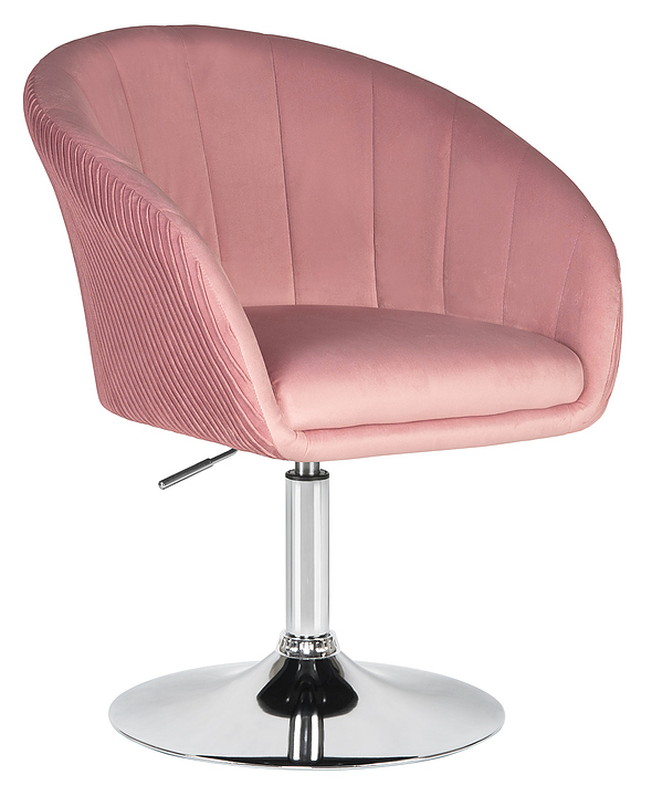 Кресло обеденное DOBRIN 8600-LM EDISON (розовое)
