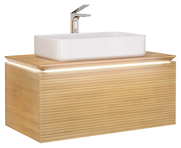 Тумба под раковину Jorno Karat 100 Kar.01.100/P/BuL