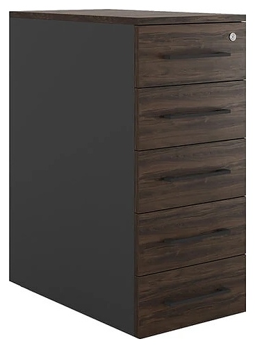 Тумба приставная КОБОР TS5-40/60 black/charlston