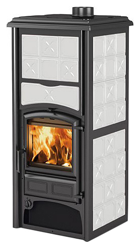 Дровяная печь-камин La Nordica Loriet S D.S.A. (белый)