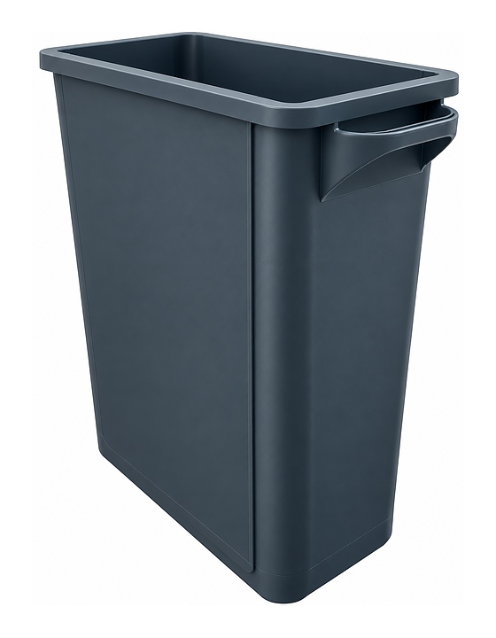 Контейнер для мусора JUNO Box Slim JBX-65L (серый, комплект 6 шт.)
