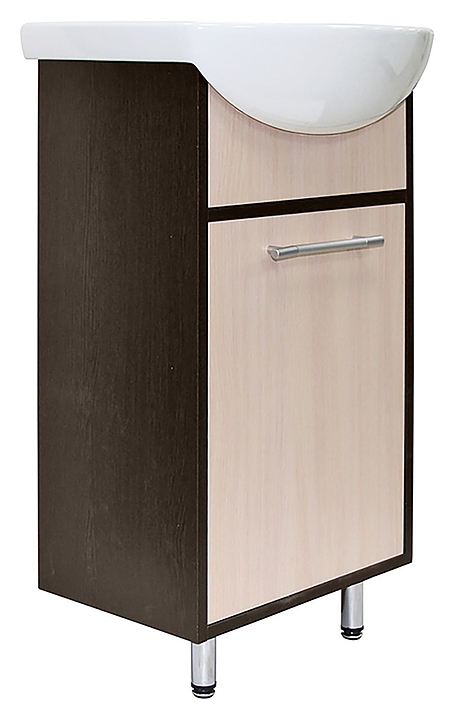 Тумба под раковину Mixline АлАн-47 венге, дуб молочный