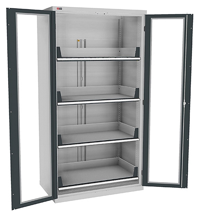 Шкаф инструментальный ДиКом ВС-055-03 с дверьми с окнами