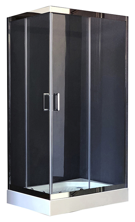 Уголок душевой Royal Bath RB HPD-T-CH 120x90x185 см, прозрачное, хромированный профиль