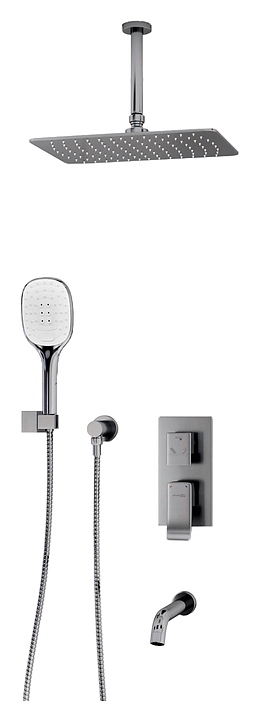 Комплект душевой встраиваемый Wasserkraft A171668 хром