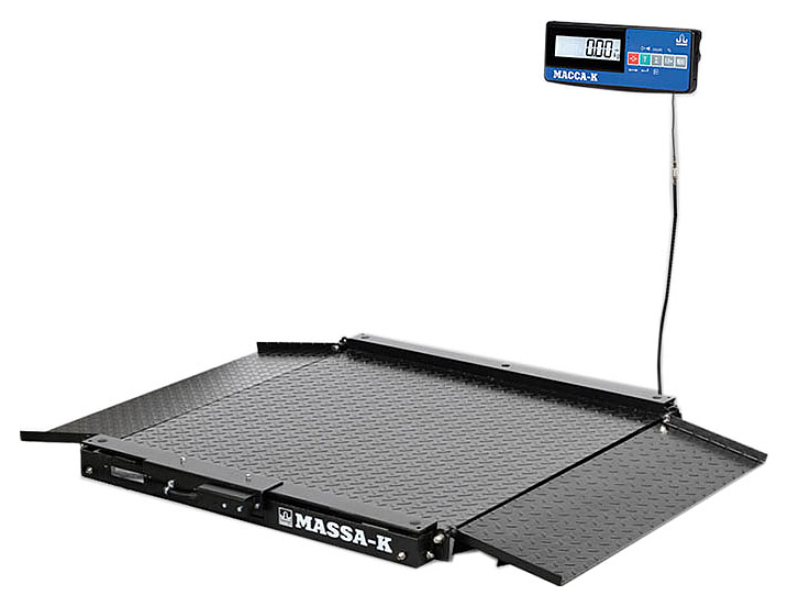 Весы низкопрофильные МАССА-К 4D-LA-10/10-1500-A(RUEW)