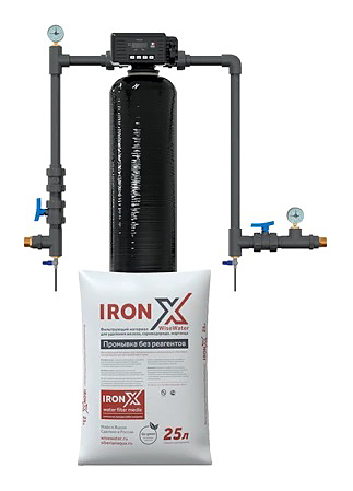 Система обезжелезивания с воздушной подушкой SpaceAqua IronOXY 0844 FR1BM IronX