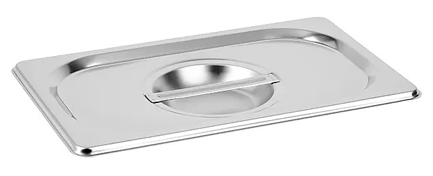 Крышка для гастроемкости ProHotel 1/4-LID GN 1/4 (265х162 мм) нержавеющая сталь, металлический