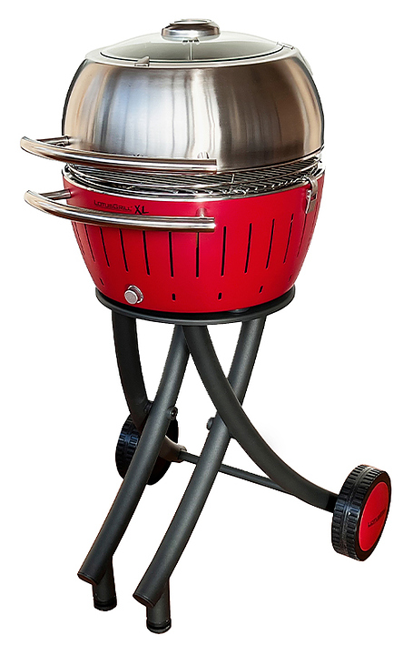 Гриль бездымный LotusGrill XL садовый, красный