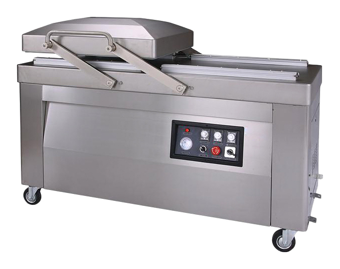Упаковщик вакуумный Hualian HVC-610S/2A (DZ-610/2SA) 380В нерж. сталь обрезка