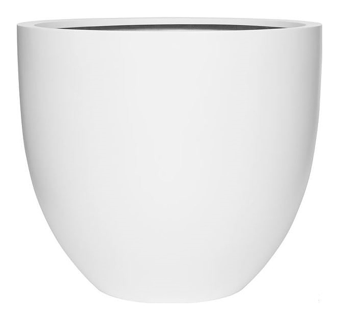 Кашпо Pottery Pots Jesslyn (60х52 см) Essential, белое глянцевое