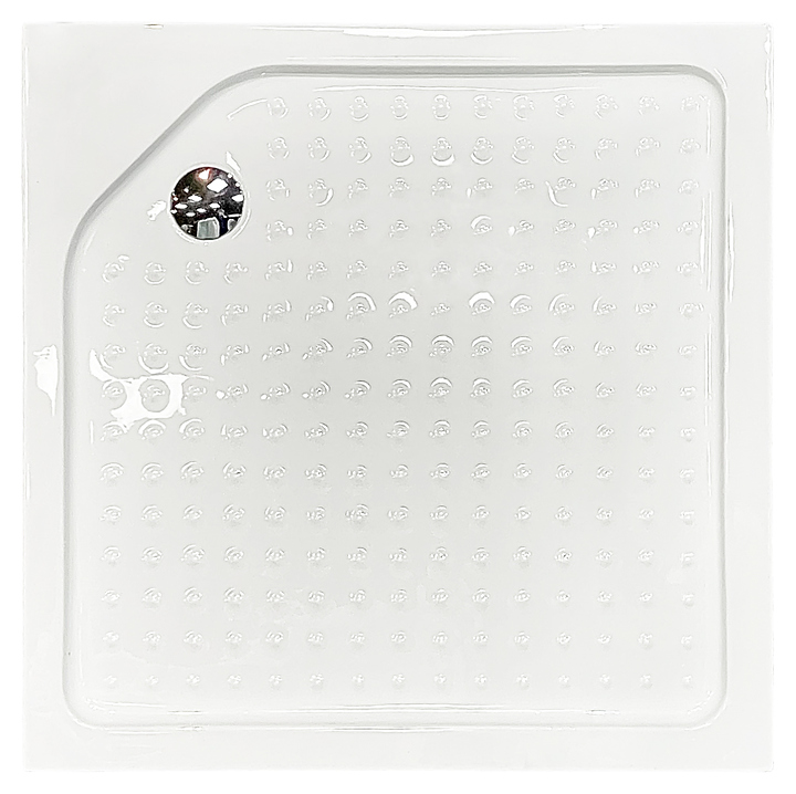 Поддон душевой в сборе Royal Bath RB80HP 80х80х13 см, акрил, низкий