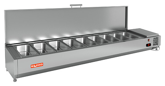Витрина холодильная HICOLD VRTU 2010 (1/3)