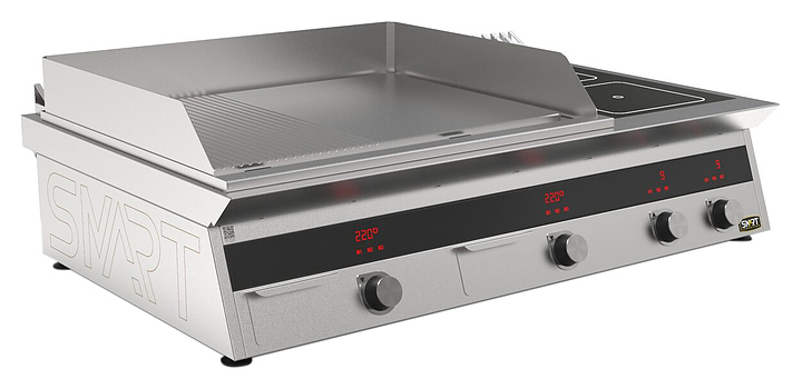 Плита индукционная комбинированная SMART INDUCTION K76-3RPKN (с грилем)