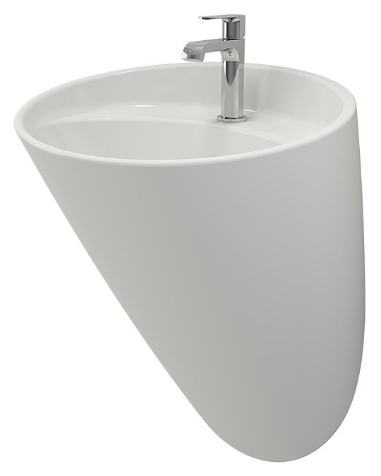 Раковина Ambassador Queen 116T20002 53,5х46,5 см белая глянцевая