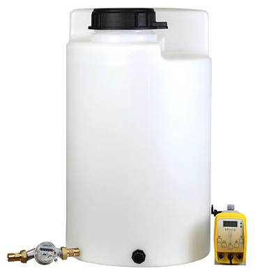 Комплекс дозирования SpaceAqua Dose 500-IMP, емкость 100 л, счетчик Dn20