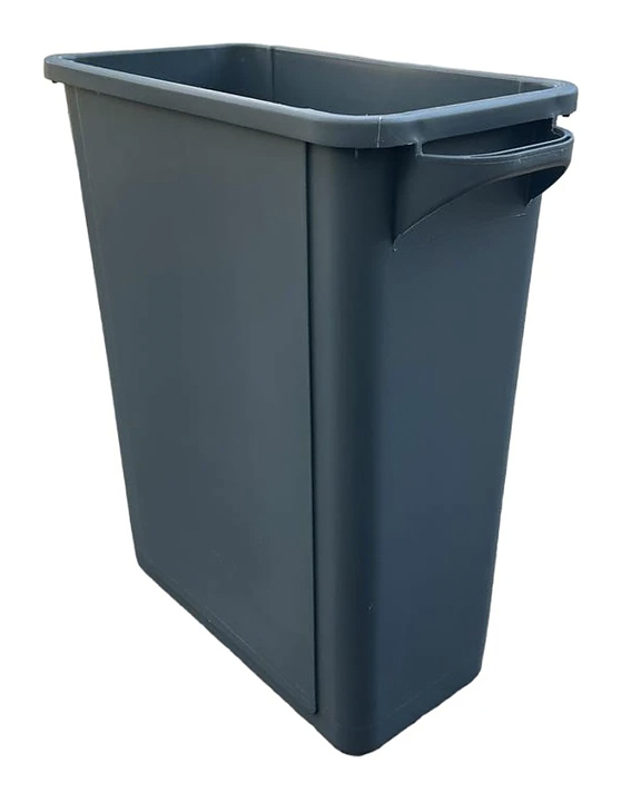 Контейнер для мусора JUNO Box Slim JBX-65L (серый, комплект 6 шт.)