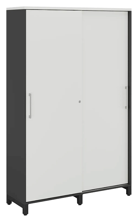 Шкаф для одежды КОБОР HG-120/40/M black/premium