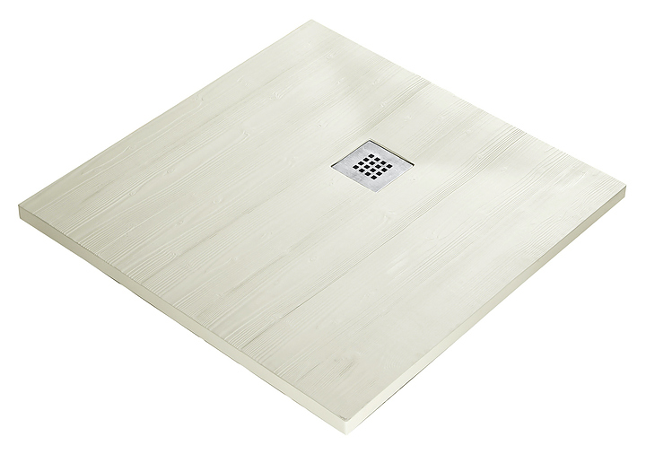 Поддон душевой Wasserkraft Aller 10T03 90х90 см, слоновая кость матовая