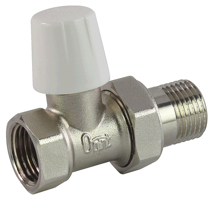 Клапан запорный Ogint д/рад Ду15 Ру10 ВР прямой