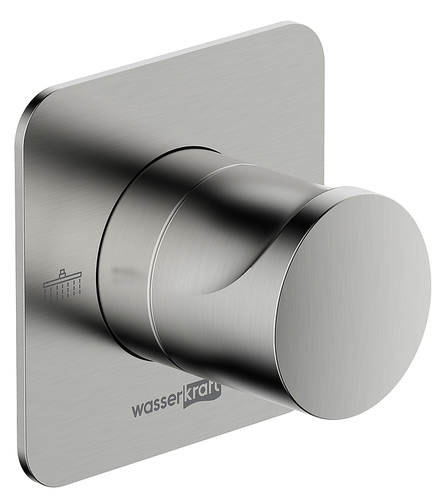 Переключатель потоков Wasserkraft A272 на 2 выхода, никель