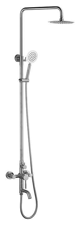 Душевая система MELANA F1001P полированная