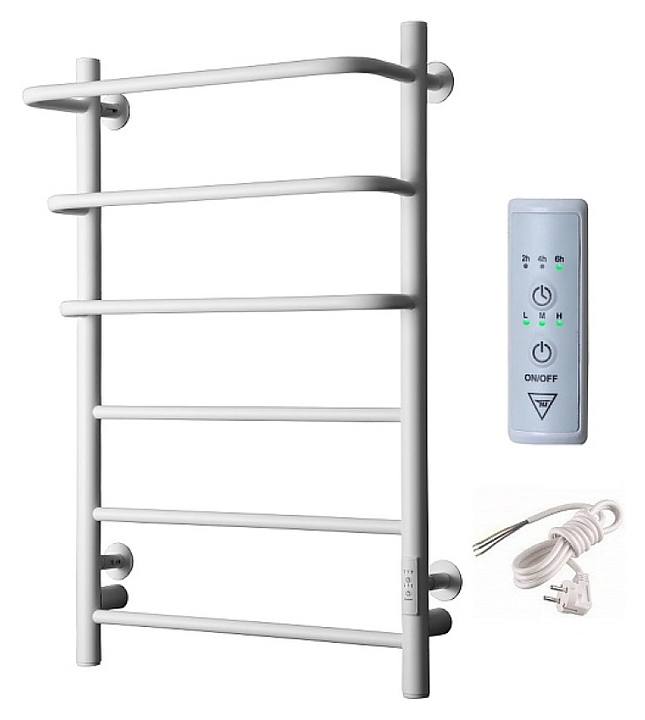 Полотенцесушитель электрический Тругор Пэк сп 19 80х50 см, белый